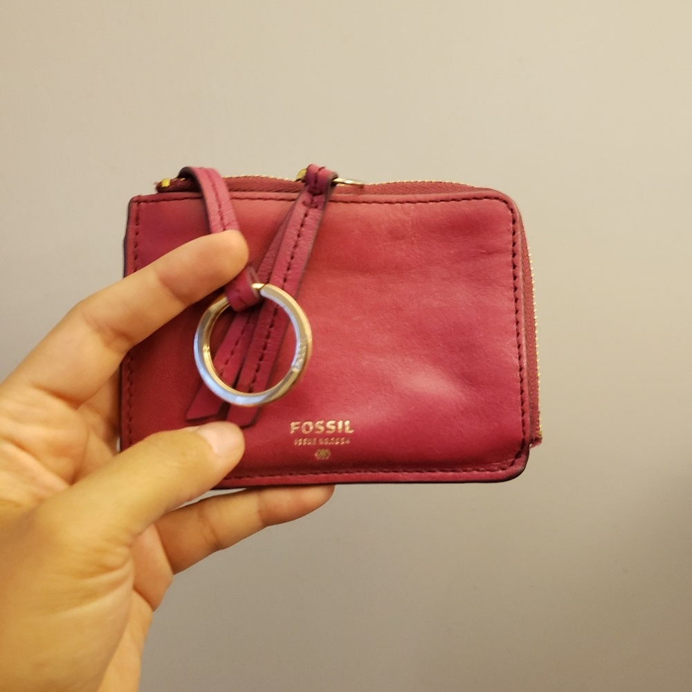 Fossil keychain/ cardholder